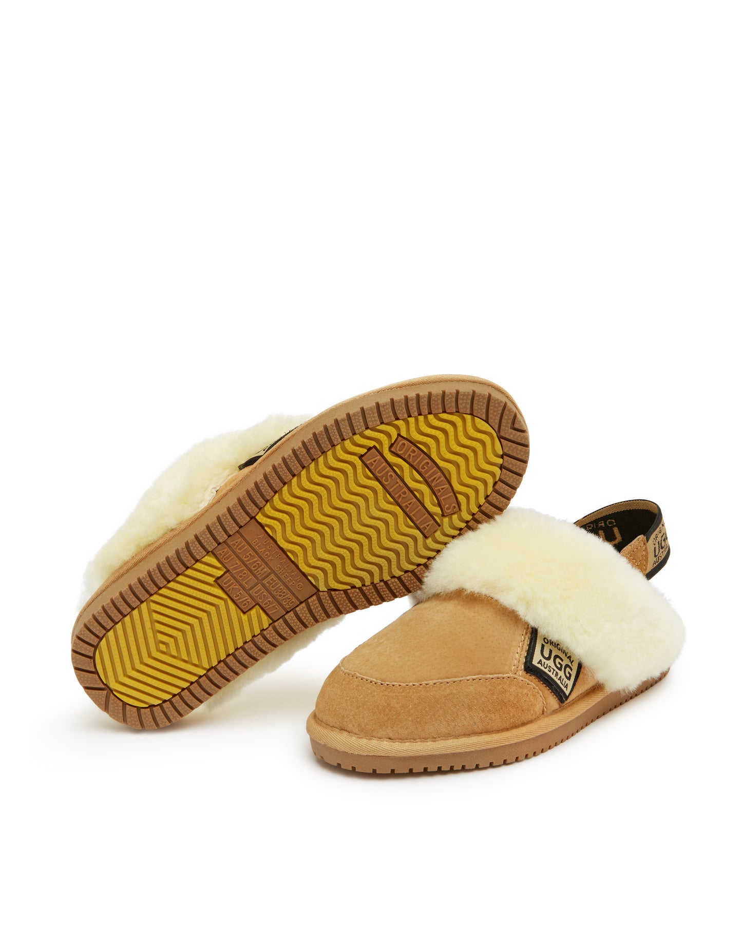 Original UGG Australia Chestnut Scuffs & Slippers Chestnut With Band