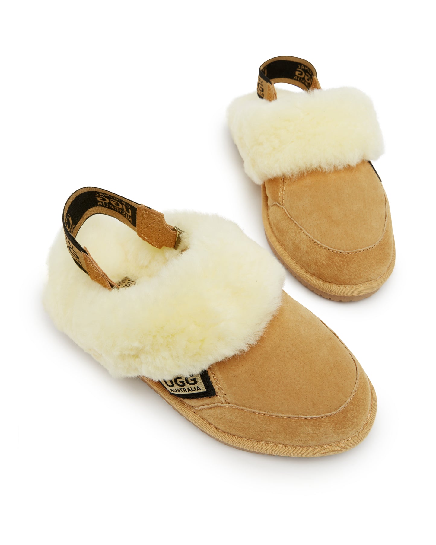 Original UGG Australia Chestnut Scuffs & Slippers Chestnut With Band