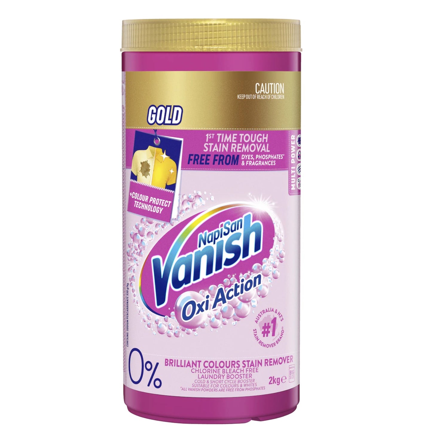 Vanish Gold 0% Stain Remover Powder 2kg