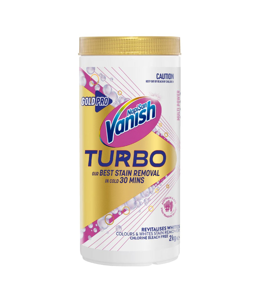 Vanish Napisan Gold Pro Turbo White Stain Remover