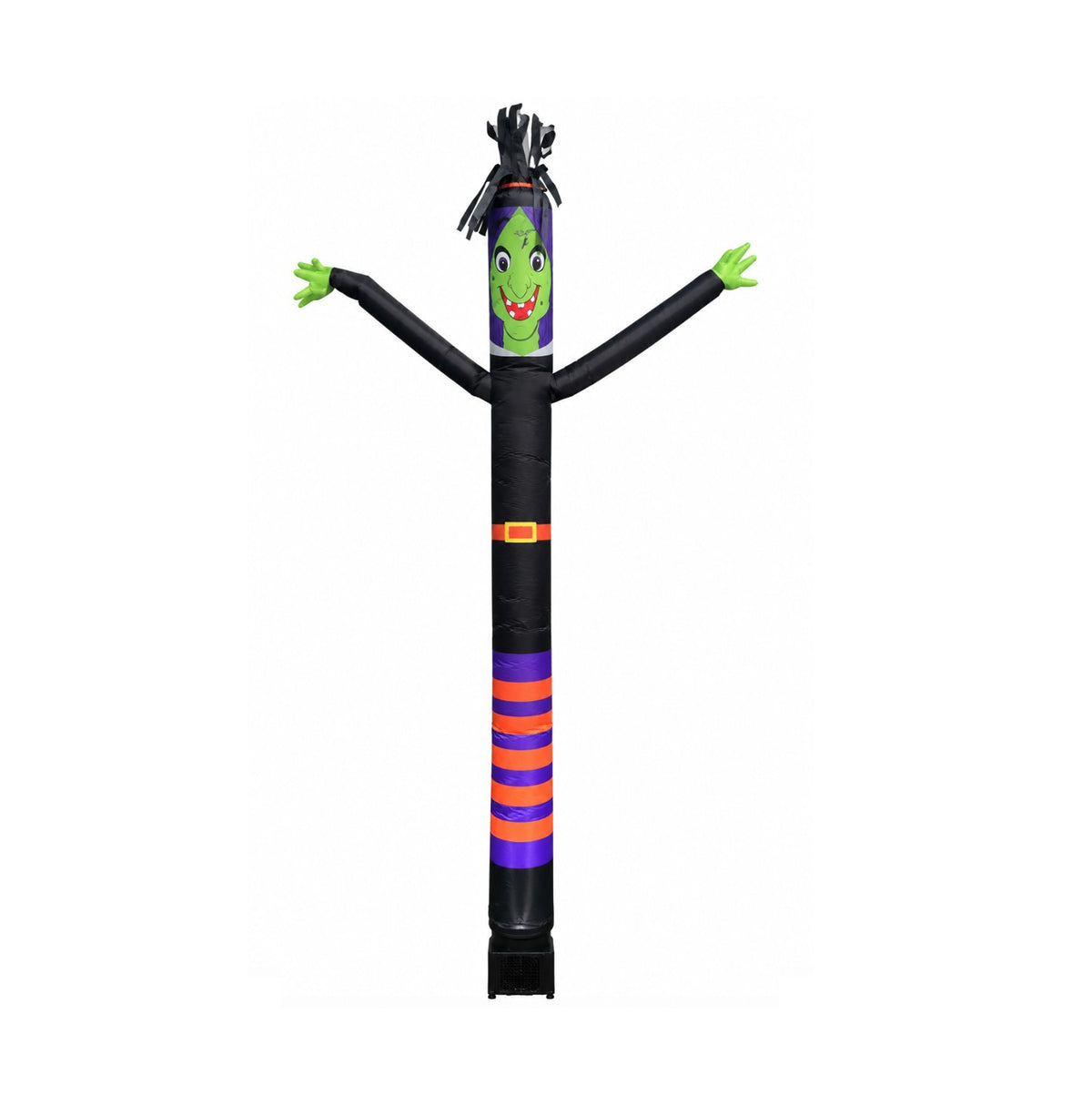 240cm Inflatable Witch Wobbler with LED – Halloween Decoration