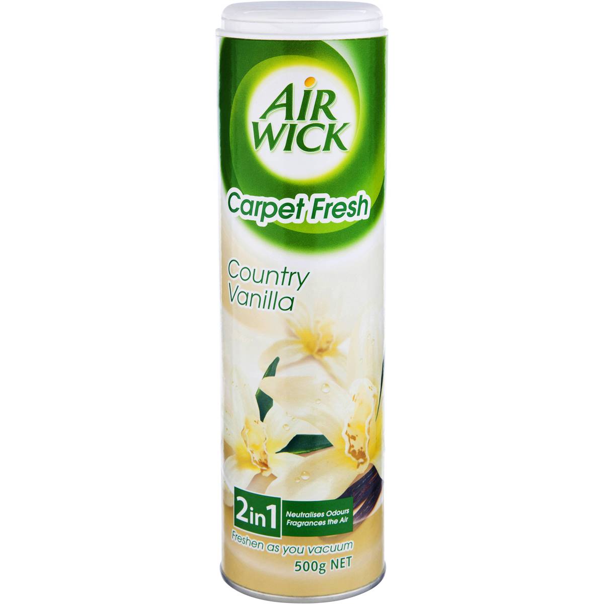 3 Pack Air Wick Country Vanilla Carpet Deodoriser & Freshener 500g