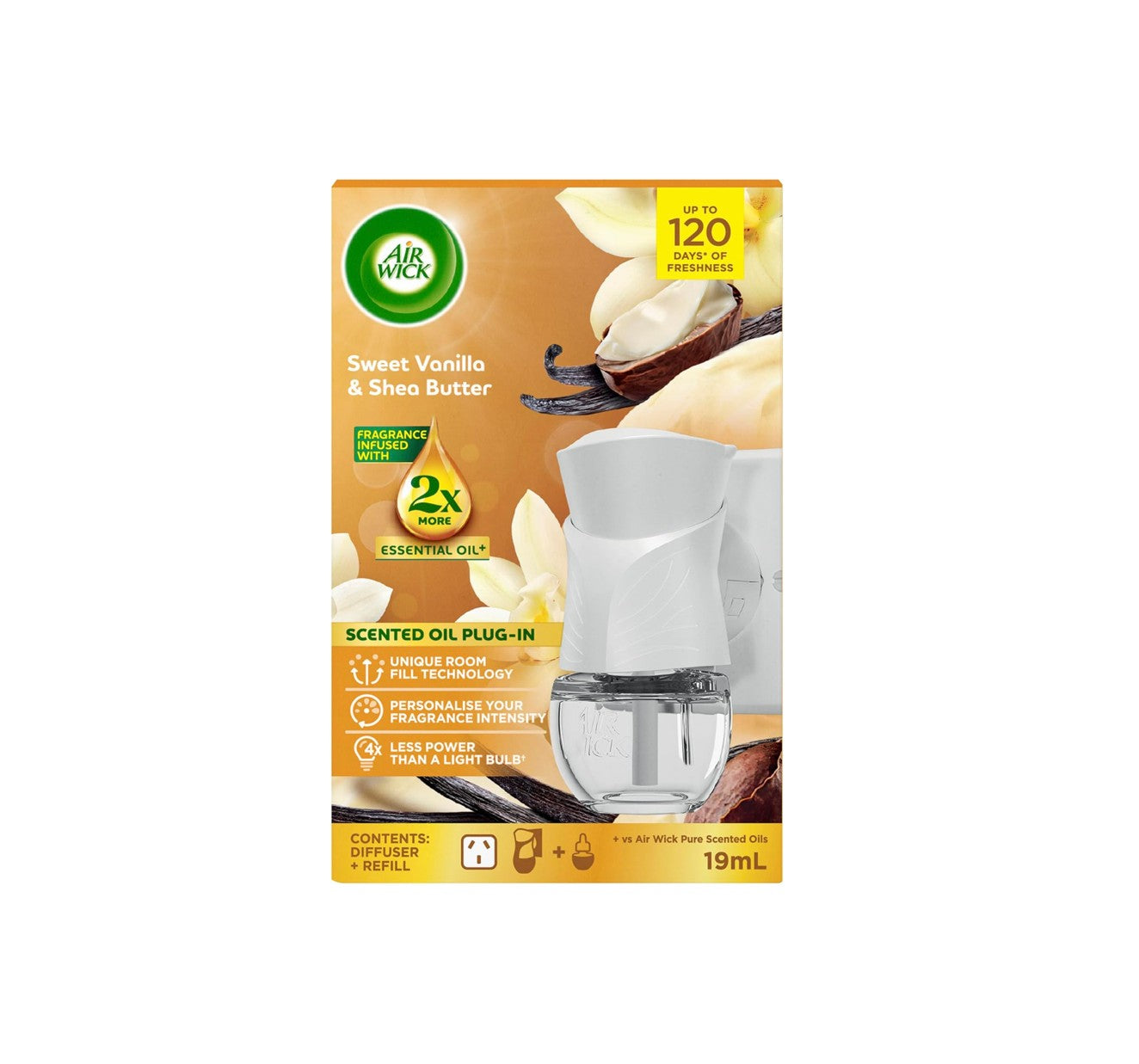 Air Wick Sweet Vanilla & Shea Butter Plug-in Diffuser