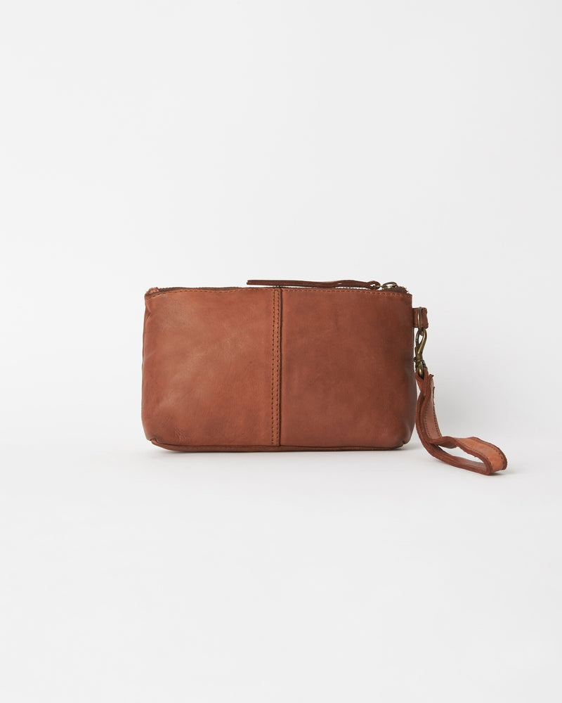 JUJU & CO Small Essential Pouch Cognac