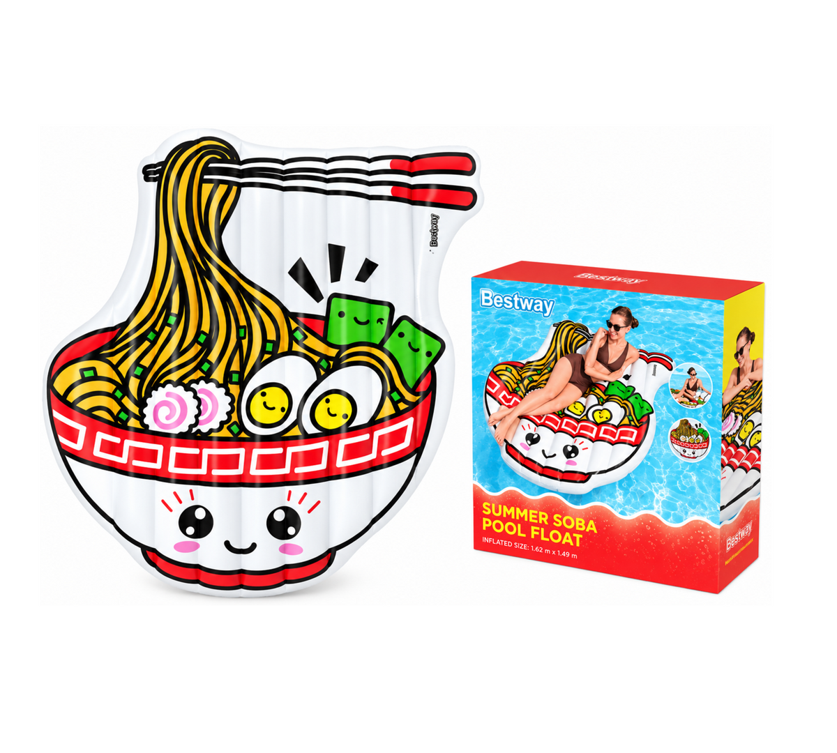 Bestway Inflatable Ramen Noodle Pool Float