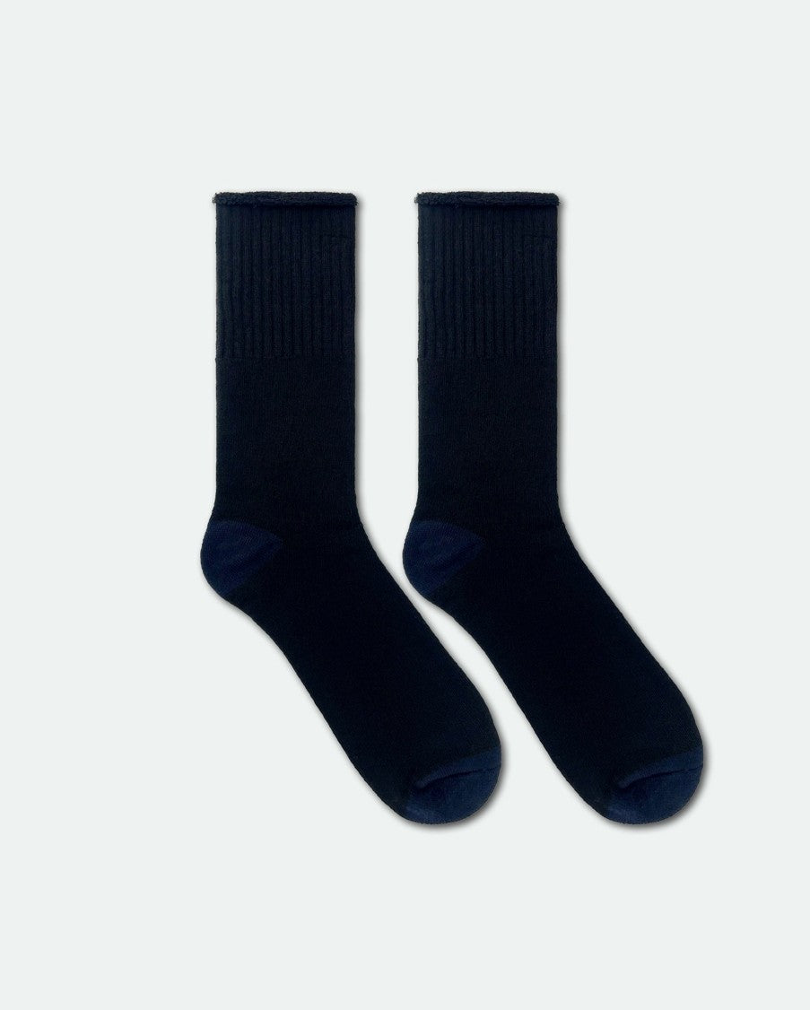 3 Pack Men's Australian Heavy Duty Cotton Work Socks Black & Navy
