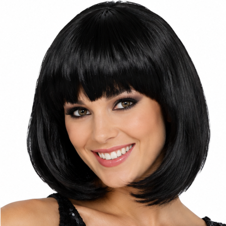 Halloween Short Hair Costume Wigs – 4 Assorted Styles