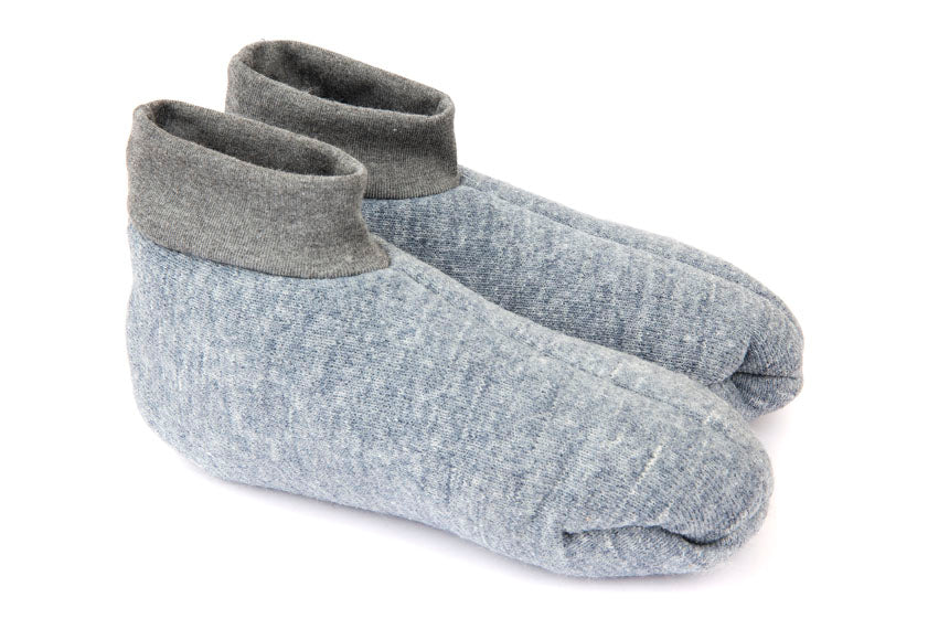 Original UGG Australia 100% Woolly Foot Warmers- Grey